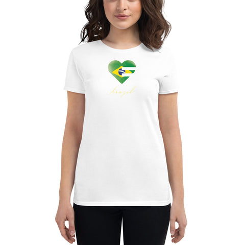 USA Heart Ultra Slim Fit Tee
