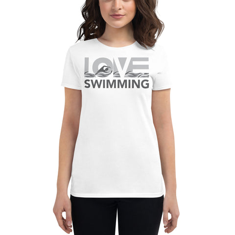 LOV=Swimming Ultra Slim Fit Triblend Tee