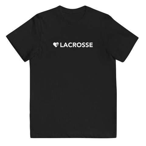 Heart=Lacrosse Youth Tee (8yrs-12yrs)