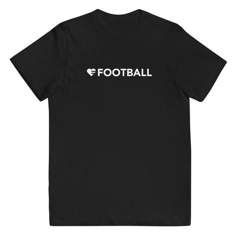 Heart=Football Youth Tee (8yrs-12yrs)