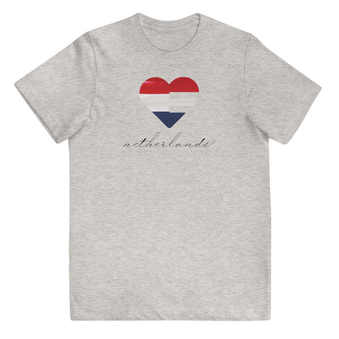 Netherlands Heart Youth Tee (8yrs-10yrs)