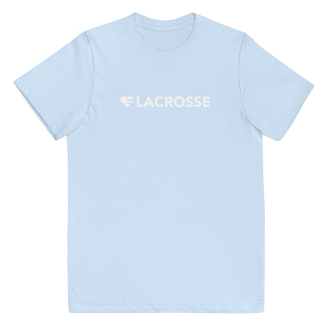 Heart=Lacrosse Youth Tee (8yrs-12yrs)
