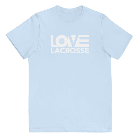 LOV=Lacrosse Youth Tee (8yrs-12yrs)