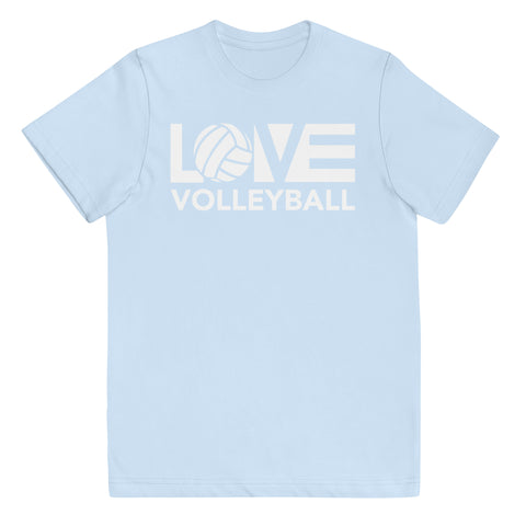 LOV=Volleyball Youth Tee (8yrs-12yrs)