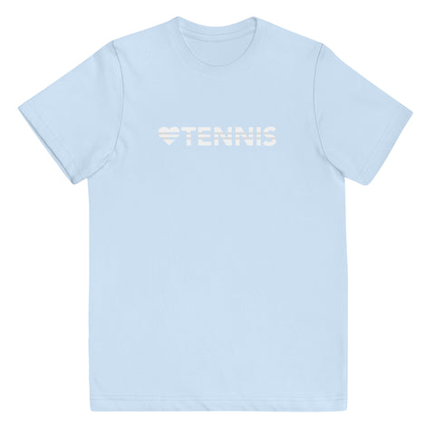 Heart=Tennis Youth Tee (8yrs-12yrs)
