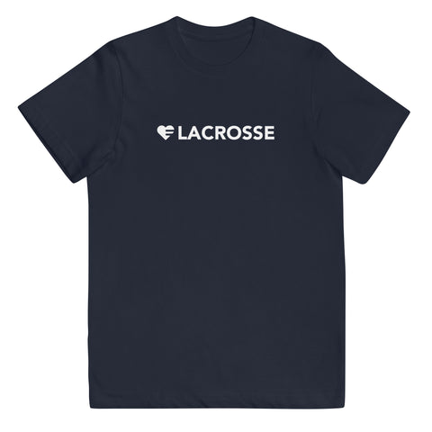 Heart=Lacrosse Youth Tee (8yrs-12yrs)