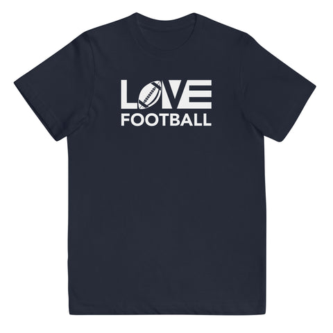 LOV=Football Youth Tee (8yrs-12yrs)
