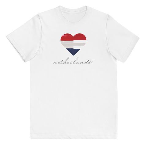 Netherlands Heart Youth Tee (8yrs-10yrs)