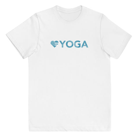 Heart=Yoga Youth Tee (8yrs-12yrs)