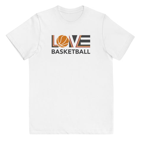 LOV=Basketball Youth Tee (8yrs-12yrs)