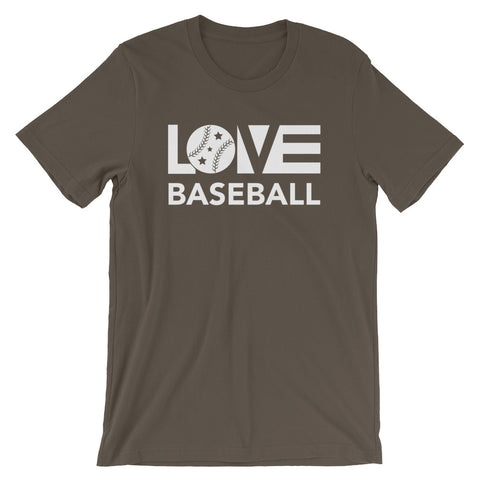 Army LOV=Baseball Unisex Tee