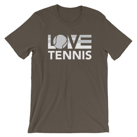 Army LOV=Tennis Unisex Tee