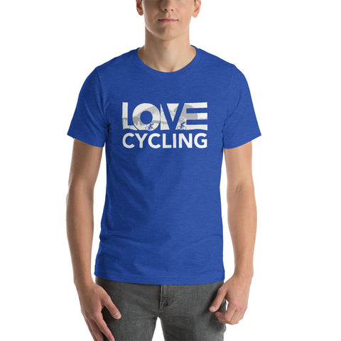 True royal LOV=Cycling Unisex Tee