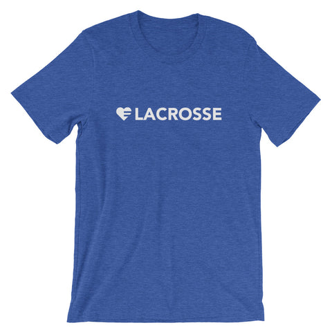 True Royal Heart=Lacrosse Unisex Tee