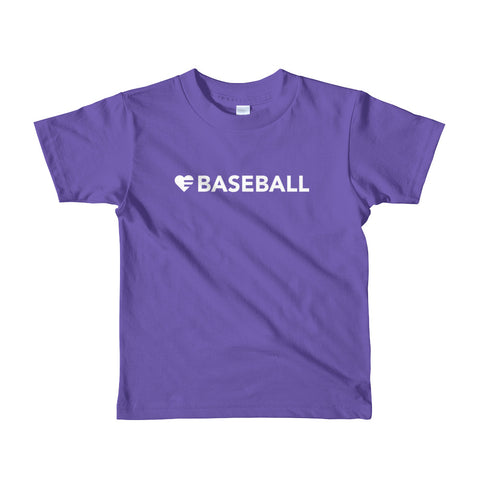 Purple Heart=Baseball Kids Tee