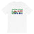 White Show Your Love South Africa Unisex Tee