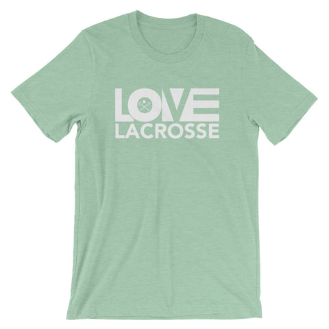 Prism mint LOV=Lacrosse Unisex Tee