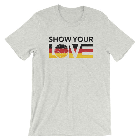 Ash Show Your Love Germany Unisex Tee