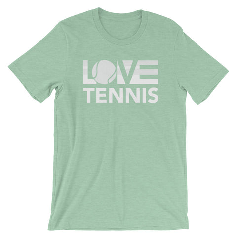 Prism mint LOV=Tennis Unisex Tee