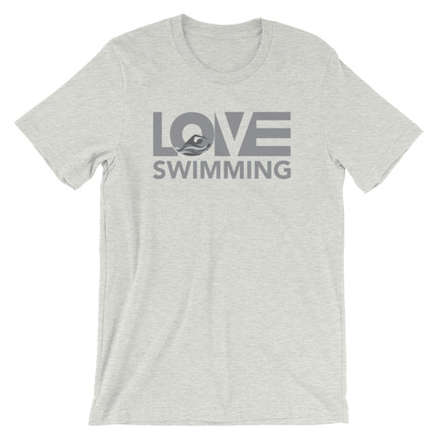 Ash LOV=Swimming Unisex Tee