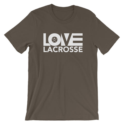 Army LOV=Lacrosse Unisex Tee